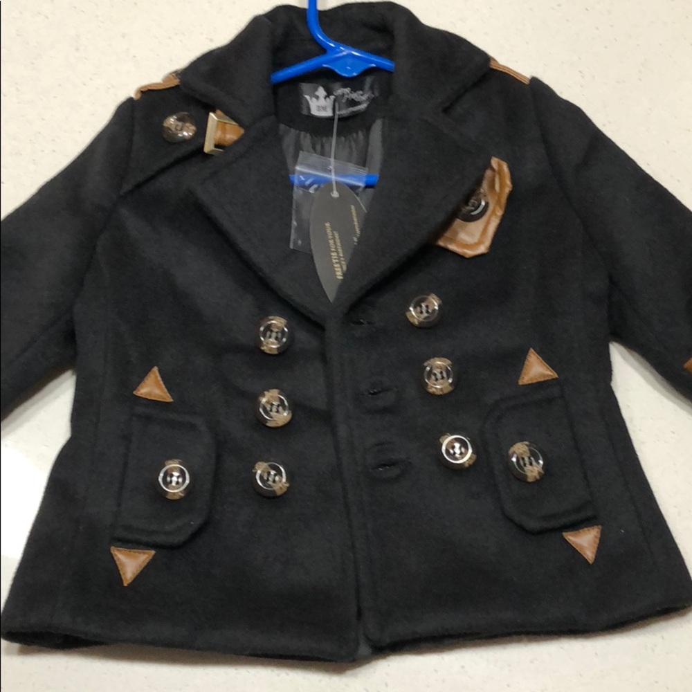 Littlest prince couture winter coat